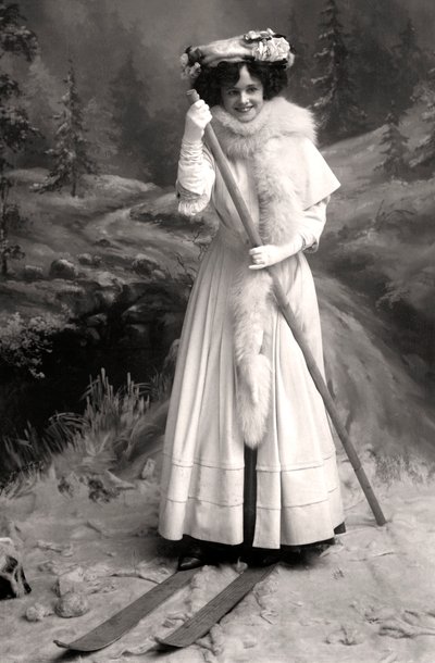 ガーティミラー1879-1952、イギリスの女優、1906年。 作： Foulsham and Banfield