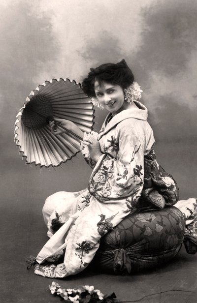 イザベルジェイ1879-1927、オペラ歌手、女優、1906年。 作： Foulsham and Banfield