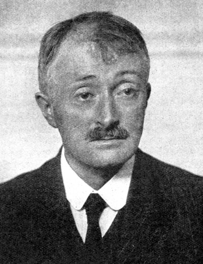 ジョン・メイスフィールド、イギリスの詩人、1923年。 作： Foulsham and Banfield