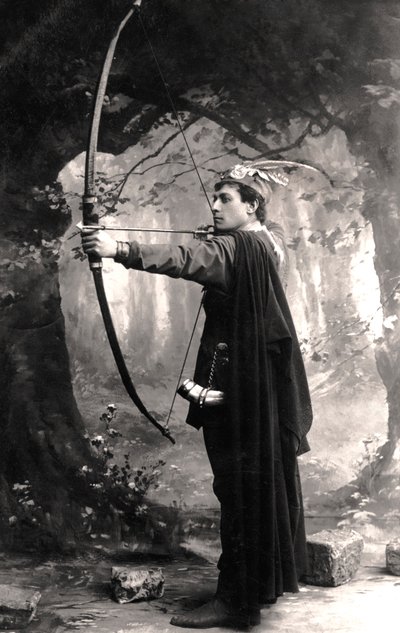 ルイス・ウォーラー1860-1915、イギリスの俳優、1907。 作： Foulsham and Banfield
