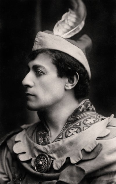 ルイス・ウォーラー1860-1915、イギリスの俳優兼劇場マネージャー、1906年。 作： Foulsham and Banfield