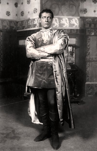 ルイス・ウォーラー1860-1915、20世紀初頭、イギリスの俳優兼演劇マネージャー。 作： Foulsham and Banfield