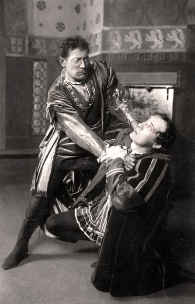 ルイスウォラー1860-1915とハリーブロドリブアービング1870-1919、イギリスの俳優、1906。 作： Foulsham and Banfield