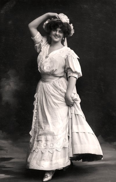 マリースタッドホルム1875-1930、イギリスの女優、1900年代。 作： Foulsham and Banfield