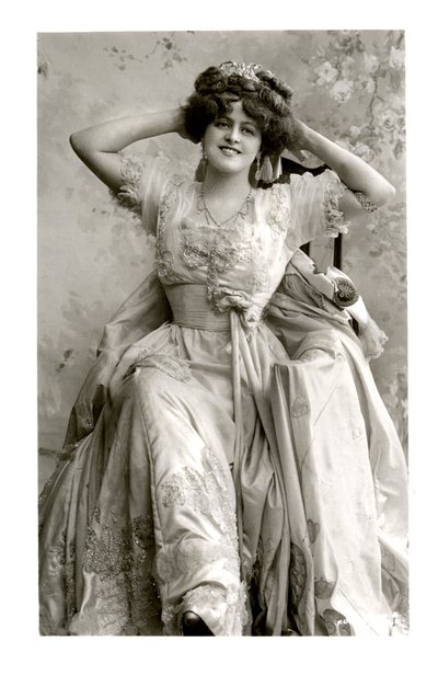 マリースタッドホルム1875-1930、イギリスの女優、1900年代。 作： Foulsham and Banfield