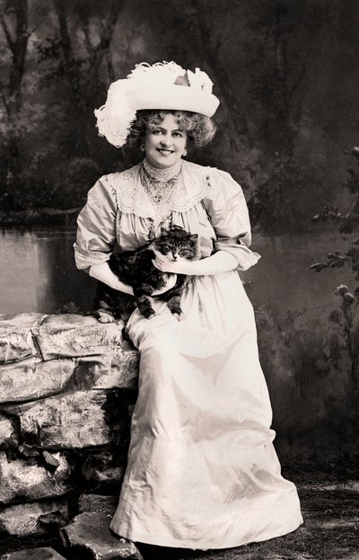 マリースタッドホルム1875-1930、イギリスの女優、1900年代。 作： Foulsham and Banfield