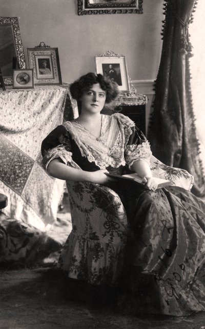 マリースタッドホルム1875-1930、イギリスの女優、1906年。 作： Foulsham and Banfield