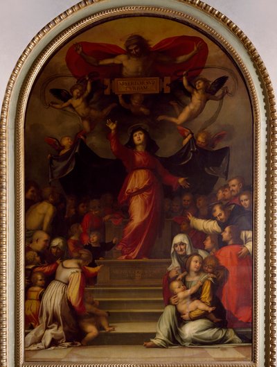 フラ・バルトロメオとして知られるバルトロメオ・デッラ・ポルタ作「慈悲の聖母」 作： Fra (1472 1517) Bartolomeo