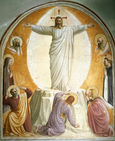 変容 作： Fra (c.1387 1455) Angelico