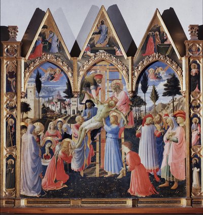 キリストの降臨 作： Fra  Angelico