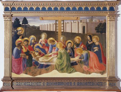 蒸着（木に描く 作： Fra  Angelico