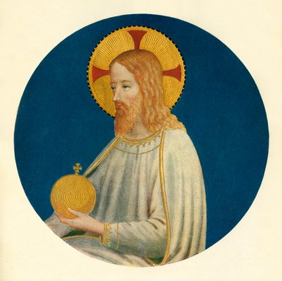 キリストの姿、15世紀、c1909 作： Fra Angelico