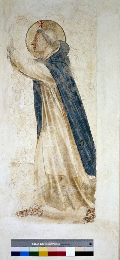 聖ドミニクの詳細 作： Fra Angelico