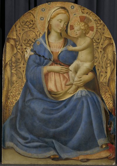 謙虚のマドンナ 作： Fra Angelico