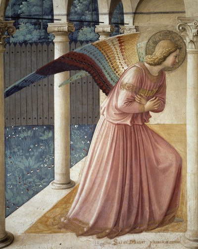 受胎告知 作： Fra Angelico