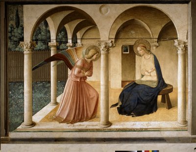 受胎告知 作： Fra Angelico
