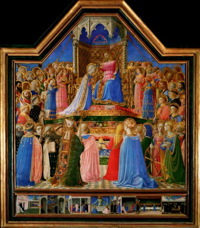 聖母の戴冠式 作： Fra Angelico