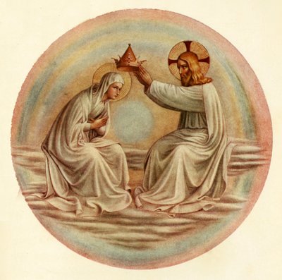 聖母の戴冠式、15世紀、c1909 作： Fra Angelico