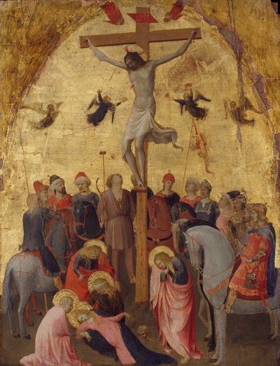 はりつけ、ca。 1420-23。 作： Fra Angelico
