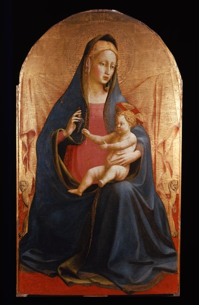 聖母子 作： Fra Angelico