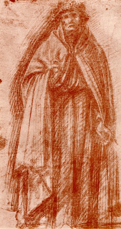 1913年、使徒の姿を学ぶ。 作： Fra Bartolomeo