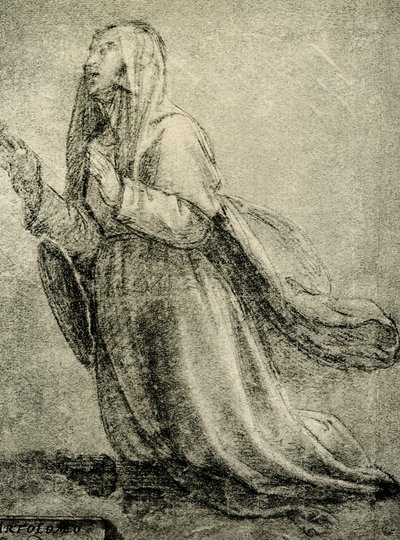 シエナの聖カタリナに関する研究 作： Fra Bartolomeo