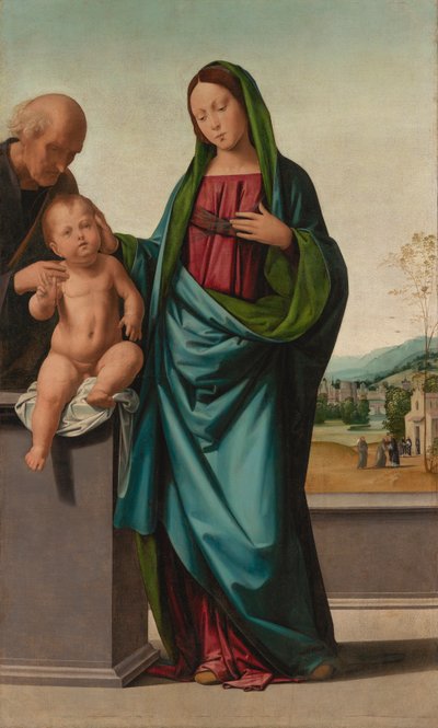 聖家族、1497年頃 作： Fra Bartolommeo