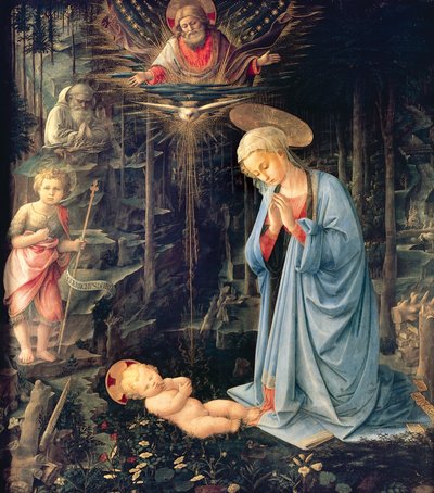 パラッツォ・メディチの子宝祈願 作： Fra Filippo Lippi