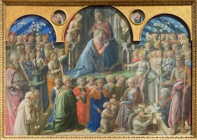 聖母の戴冠式 作： Fra Filippo Lippi