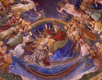 聖母の戴冠式（『聖母の生涯』より）」の詳細 作： Fra Filippo Lippi