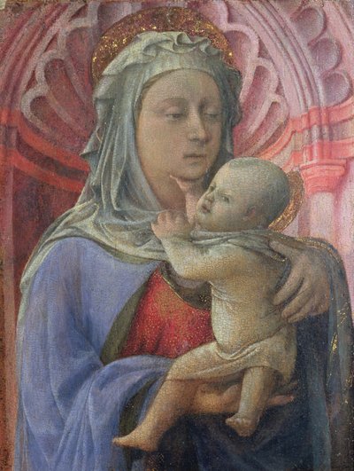 マドンナと子供、1430年頃 作： Fra Filippo Lippi