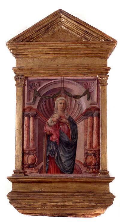 子連れの聖母（絵画 作： Fra Filippo Lippi