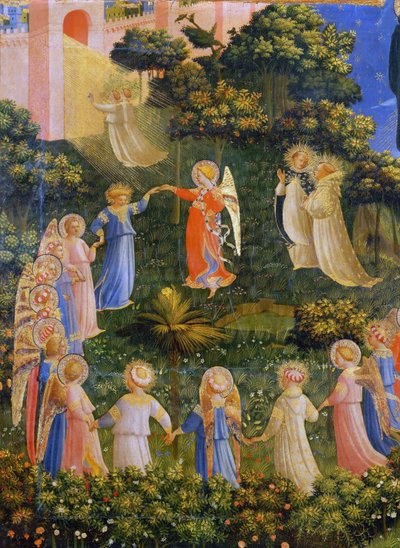 最後の審判の詳細、1432 年頃。 作： Fra Giovanni Angelico da Fiesole