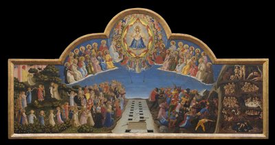 1432年頃の「最後の審判」。 作： Fra Giovanni Angelico da Fiesole
