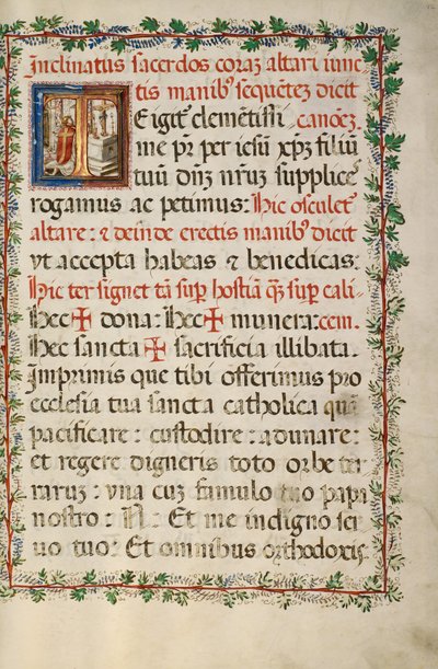 頭文字T：ミサを祝う司祭 作： Fra Vincentius a Fundis