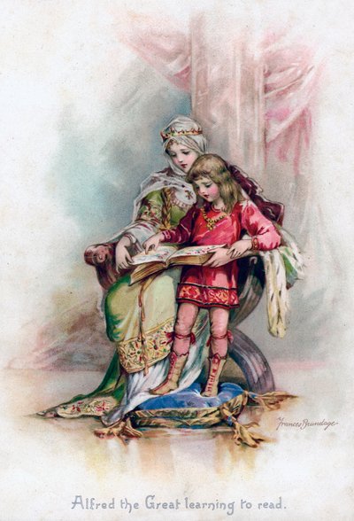 アルフレッド大王、1897年。 作： Frances Brundage
