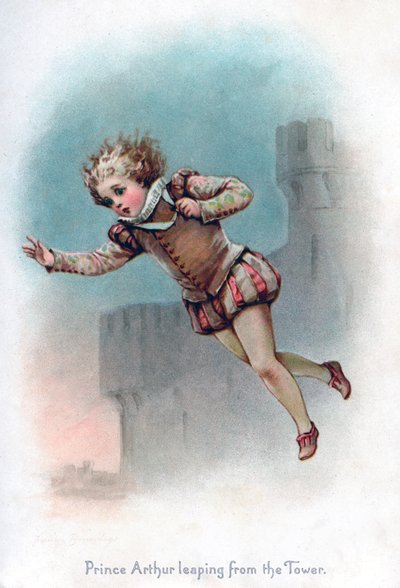 アーサー王子が1897年にタワーから跳躍した。 作： Frances Brundage