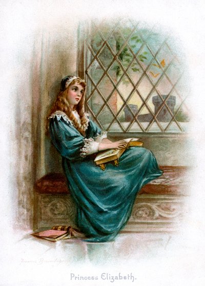エリザベス王女、1897年。 作： Frances Brundage
