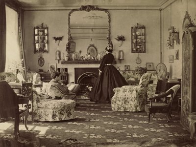 部屋のインテリア、c。 1862年。 作： Frances Jocelyn