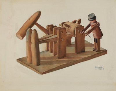 ペンシルベニア州 ドイツの玩具スタンピング工場 作： Frances Lichten