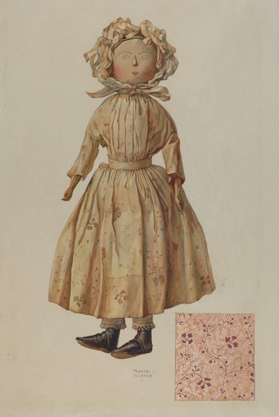 縫いぐるみ人形 作： Frances Lichten