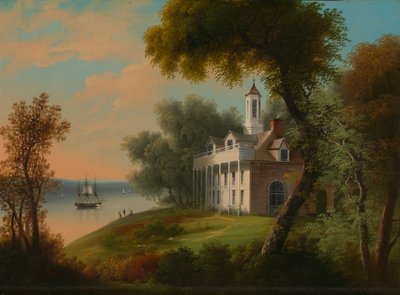 マウントバーノン、カリフォルニア州。 1850年。 作： Frances Mary Bellows