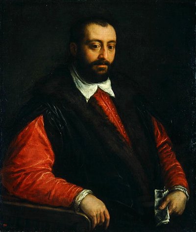 ある男の肖像（油彩・キャンバス） 作： Francesco Bassano