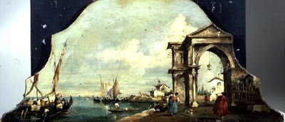 カプリチオ・ヴェネチアン・ハーバービュー 作： Francesco (after) Guardi