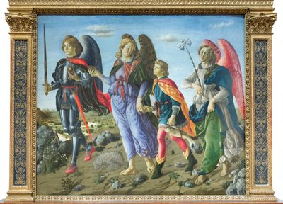 三大天使とトビアス 作： Francesco (attr. to) Botticini
