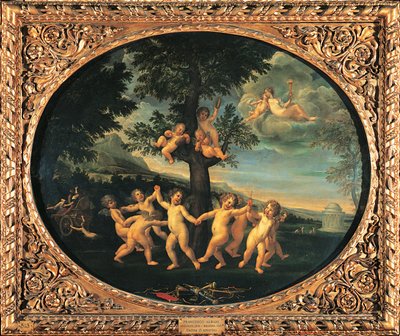 キューピッドの踊り 作： Francesco Albani