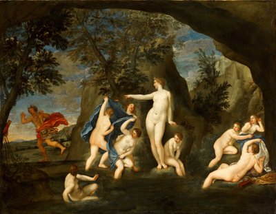 ダイアナとアクテオン」1640年頃 作： Francesco Albani