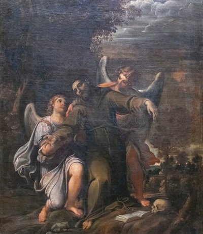 セント・フランシス 作： Francesco Albani