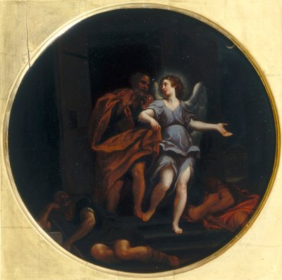 獄中から解放された聖ペテロ 作： Francesco Albani