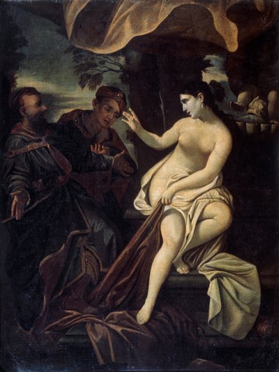 スザンナと長老たち。 作： Francesco Albani